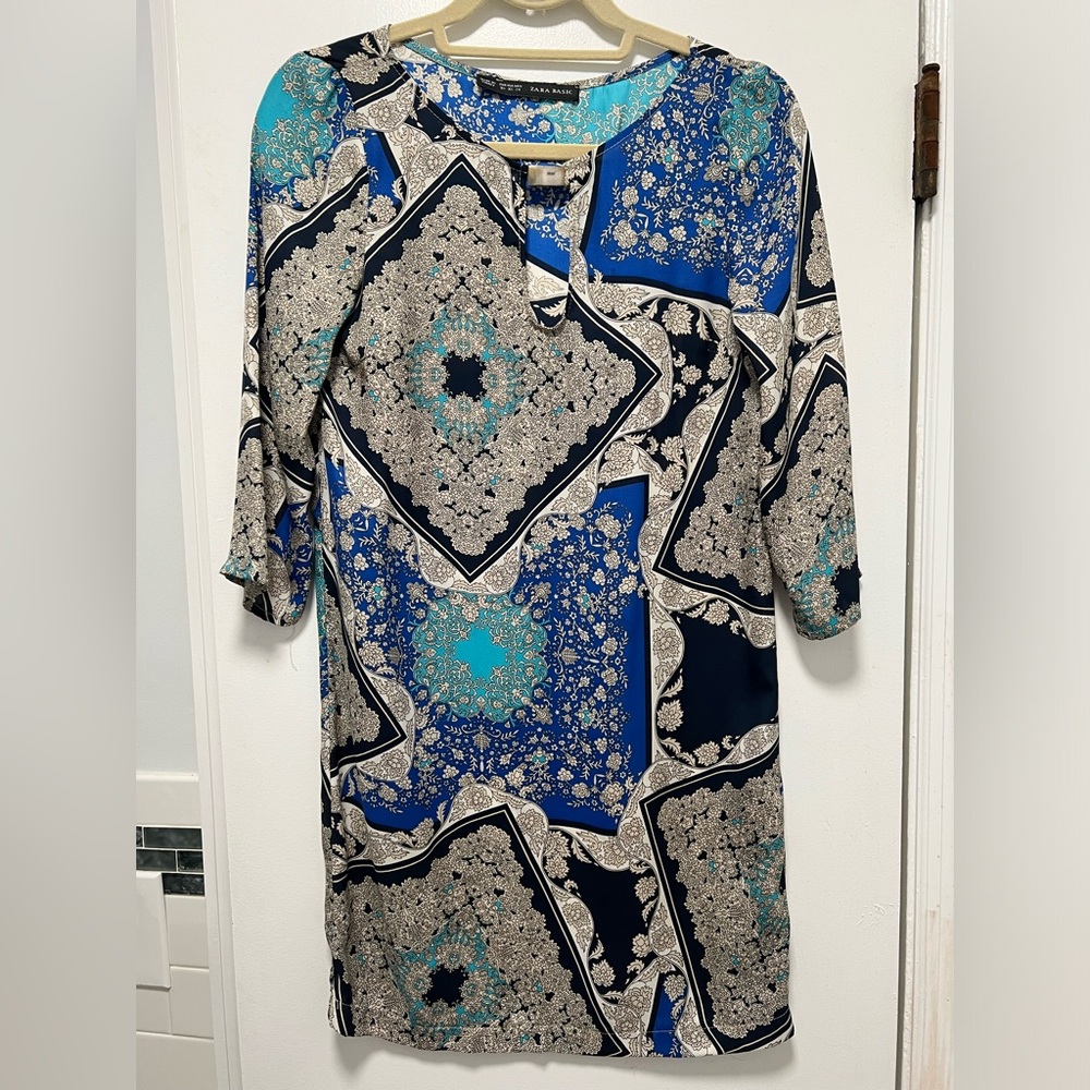 Zara handkerchief sheath dress